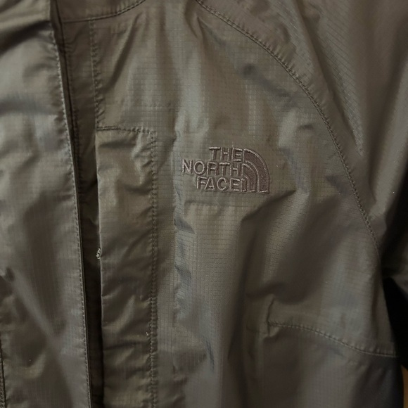 The North Face DryVent Long Rain Shell Jacket Hooded Black Women’s Small - Picture 2 of 9